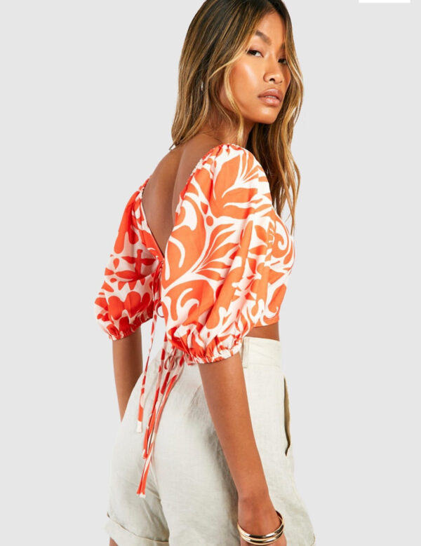 Tropical Cropped Top - Image 3