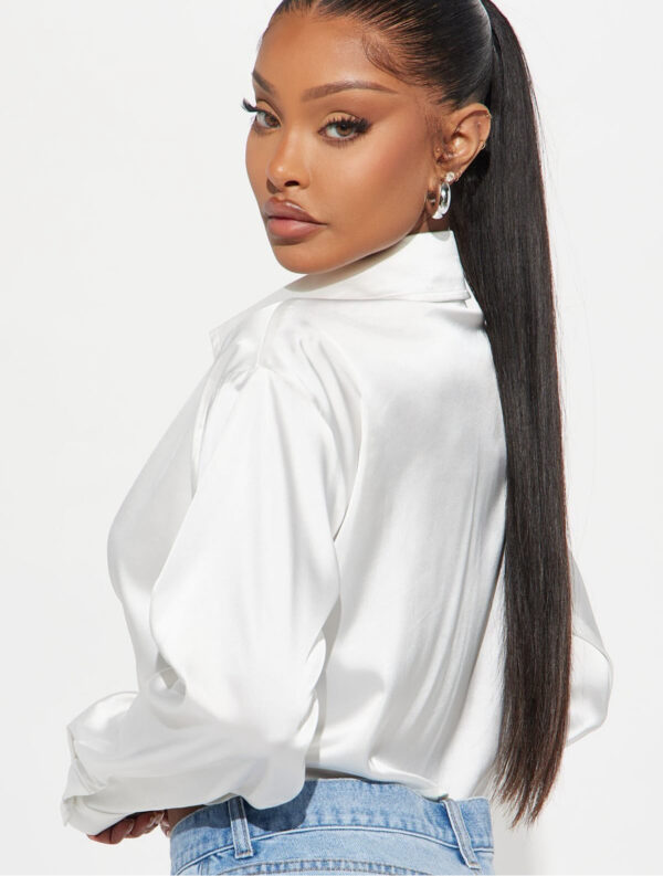 Long sleeve cropped top - Image 3
