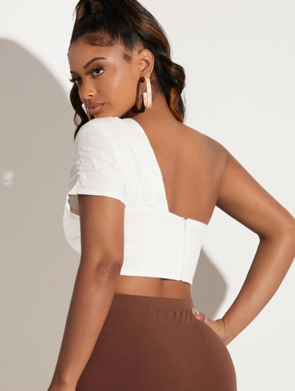 Twist Front Cropped Top - Image 3