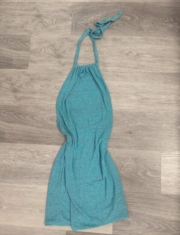 Mint Halter Mini Dress - Image 4