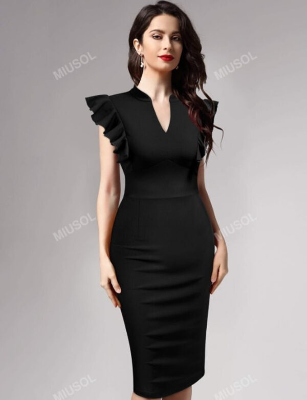 Essential Black Work Dress