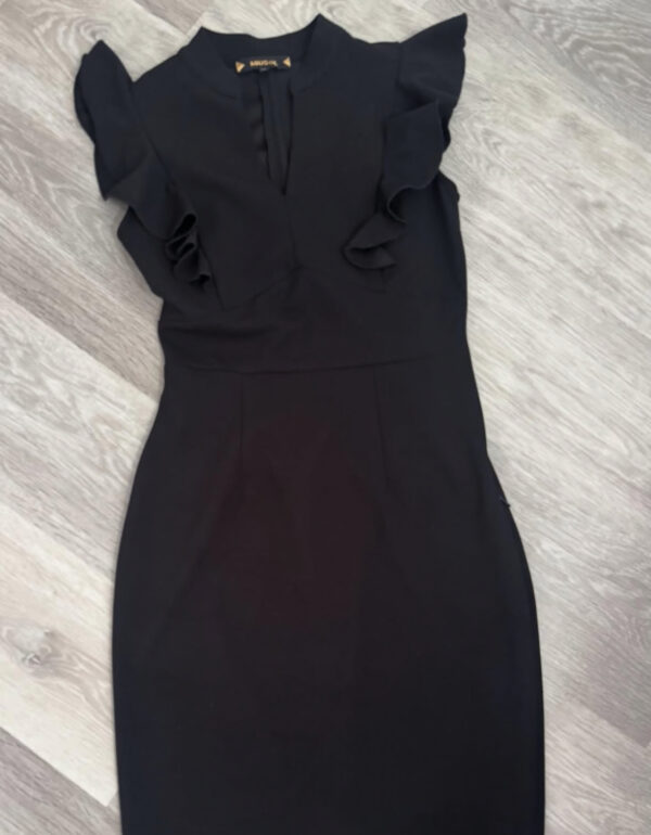 Essential Black Work Dress - Image 3
