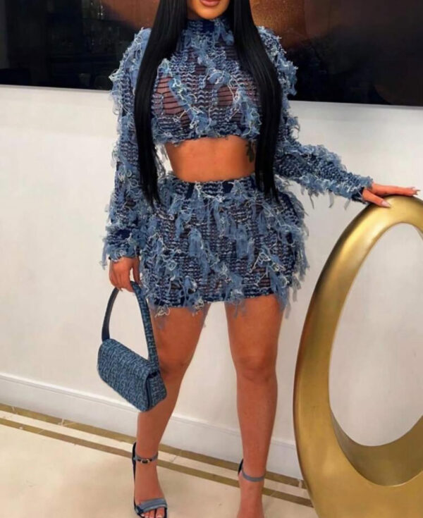 Fringe Two-Piece Set
