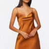 Satin Mini Dress