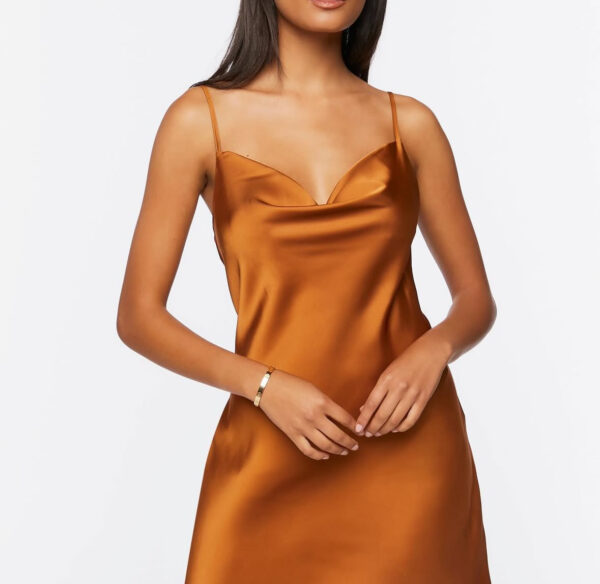 Satin Mini Dress
