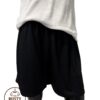 BLACK ACTIVE WEAR SHORTS