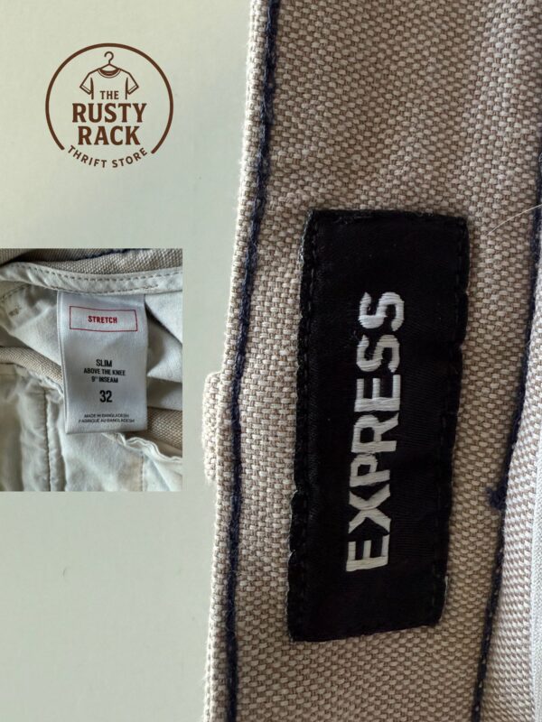 EXPRESS SLIM ABOVE THE KNEE SHORTS - Image 7